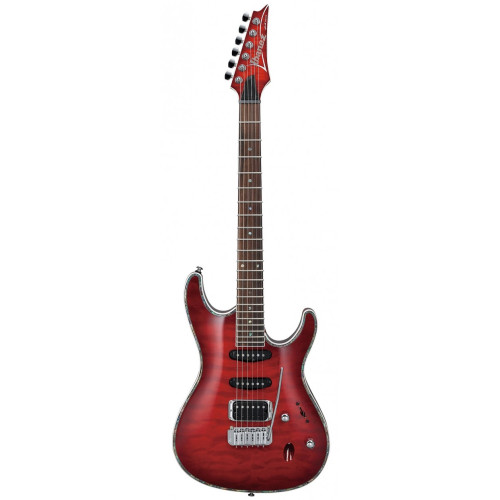 Ibanez SA360QM-TRB электрогитара, цвет красный Ibanez SA360QM-TRB электрогитара, цвет красный