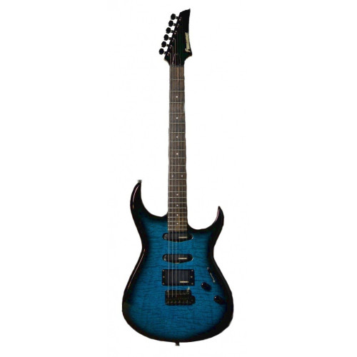 Fernandes FGZ-400 RS7 BMB электрогитара, цвет синий металлик бёрст Fernandes FGZ-400 RS7 BMB электрогитара, цвет синий металлик бёрст