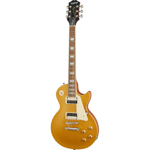 Epiphone Les Paul Classic Worn Metallic Gold электрогитара, цвет матовый золотой Epiphone Les Paul Classic Worn Metallic Gold электрогитара, цвет матовый золотой