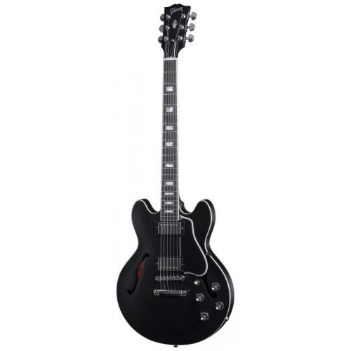 Gibson 2016 Memphis ES-339 Satin Ebony полуакустическая электрогитара с кейсом, цвет черный матовый Gibson 2016 Memphis ES-339 Satin Ebony полуакустическая электрогитара с кейсом, цвет черный матовый