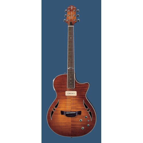Crafter SAT-TMVS электроакустическая гитара, с жёстким фирменным кейсом в комлекте Crafter SAT-TMVS электроакустическая гитара, с жёстким фирменным кейсом в комлекте