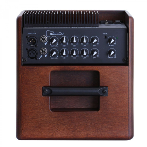 Acus One ForStrings 5T Simon Wood акустический комбо 75Вт, 1 х 5"+твитер, 3 канала, "мониторный", цвет натуральная древесина темно-красного оттенка Acus One ForStrings 5T Simon Wood акустический комбо 75Вт, 1 х 5"+твитер, 3 канала, "мониторный", цвет натуральная древесина темно-красного оттенка