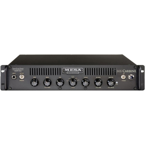 Mesa Boogie M6 Carbine Bass Amplifier 600W 2 Rack гибридный усилитель для бас-гитары Mesa Boogie M6 Carbine Bass Amplifier 600W 2 Rack гибридный усилитель для бас-гитары