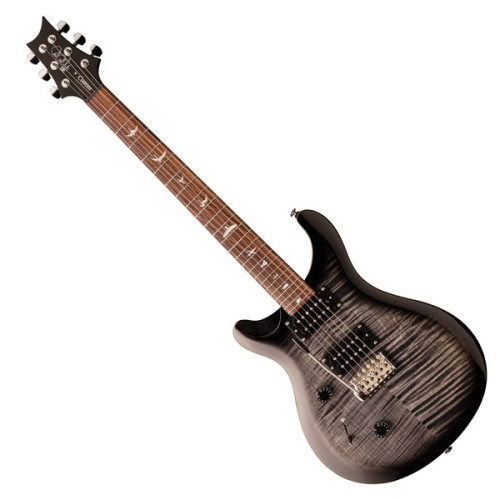 PRS SE Custom 24 L/H Charcoal Burst электрогитара, с чехлом, цвет серый