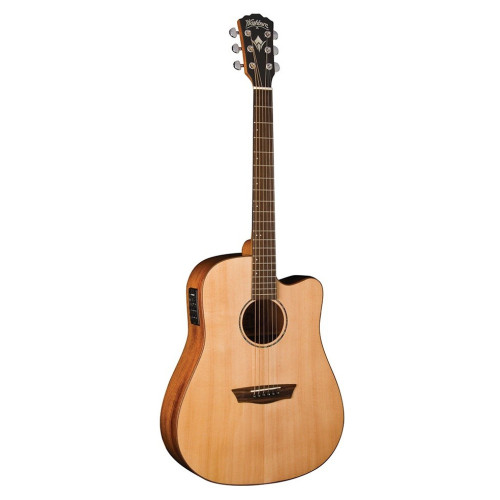 Washburn WD150SWCE электроакустическая гитара Dreadnought с вырезом