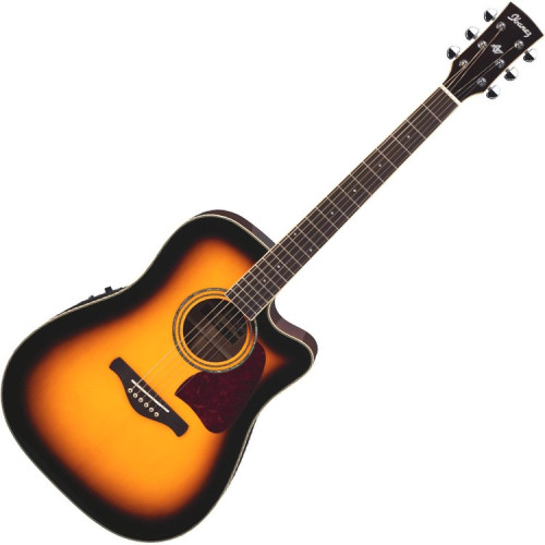 Ibanez AW300ECE-VS электроакустическая гитара дредноут Ibanez AW300ECE-VS электроакустическая гитара дредноут
