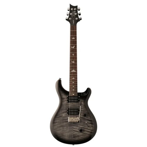 PRS SE Custom 24 Charcoal Burst электрогитара, с чехлом, цвет серый