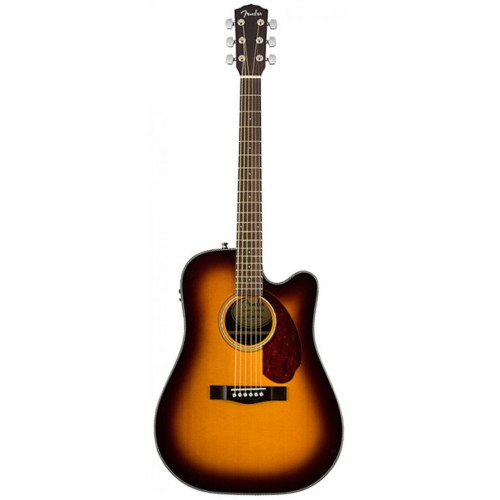 Fender CC-140SCE SB WC электроакустическая гитара, цвет санберст Fender CC-140SCE SB WC электроакустическая гитара, цвет санберст