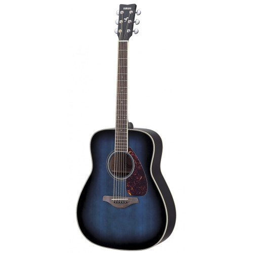 Yamaha FG-720S OBB акустическая гитара, цвет Oriental Blue Burst