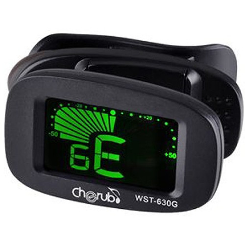 Cherub WST-630G тюнер гитарный на прищепке Cherub WST-630G тюнер гитарный на прищепке