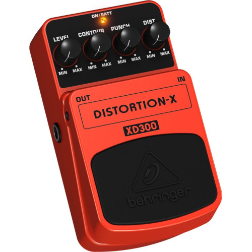 Behringer XD300 Distortion-X гитарная педаль эффектов "Трэш Метал"-дисторшн Behringer XD300 Distortion-X гитарная педаль эффектов "Трэш Метал"-дисторшн