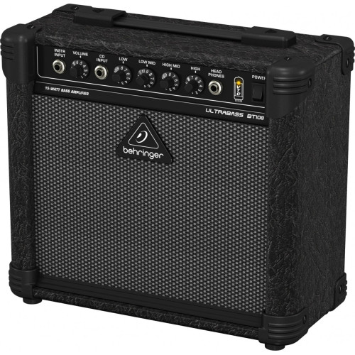 Behringer BT108 Ultrabass басовый усилитель комбо с эмуляцией лампового звучания Behringer BT108 Ultrabass басовый усилитель комбо с эмуляцией лампового звучания