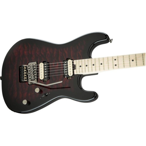 Charvel Pro-Mod San Dimas Style 1 HH FR Maple Fingerboard Black Burst электрогитара, цвет черный Charvel Pro-Mod San Dimas Style 1 HH FR Maple Fingerboard Black Burst электрогитара, цвет черный