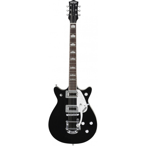 Gretsch G5445T Double Jet™ with Bigsby® Rosewood Fingerboard, Black электрогитара, серия Electromatic Collection, цвет черный