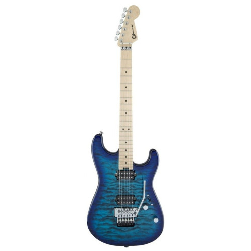 Charvel PM SD1 HH FR MPL - CHLR BRST электрогитара, цвет синий санберст