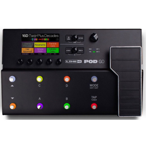 Line 6 POD Go Wireless процессор эффектов Line 6 POD Go Wireless процессор эффектов