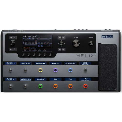 Line 6 Helix Floor FX Limited Edition Gray гитарный процессор эффектов Line 6 Helix Floor FX Limited Edition Gray гитарный процессор эффектов