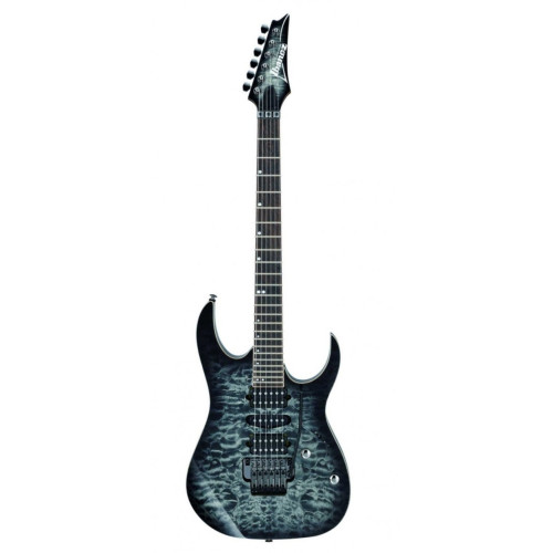 Ibanez RG970QMZ-BIB электрогитара, цвет черный лед, кейс в комплекте Ibanez RG970QMZ-BIB электрогитара, цвет черный лед, кейс в комплекте