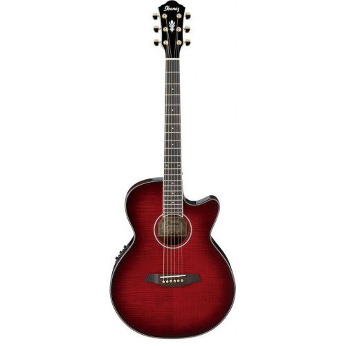 Ibanez AEG24II-THS электро-акустическая гитара, цвет ярко-красный берст Ibanez AEG24II-THS электро-акустическая гитара, цвет ярко-красный берст