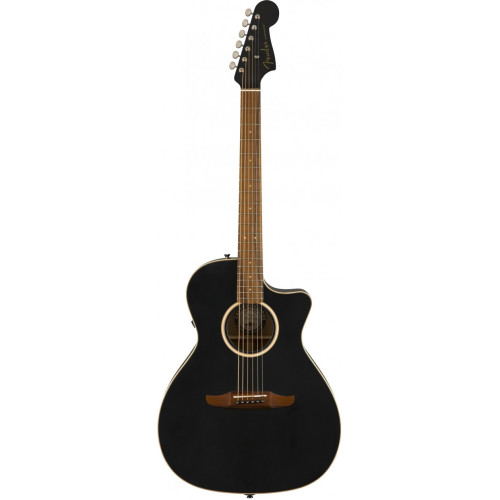 Fender Newporter Special MBK w/bag электроакустическая гитара с чехлом, цвет черный матовый Fender Newporter Special MBK w/bag электроакустическая гитара с чехлом, цвет черный матовый