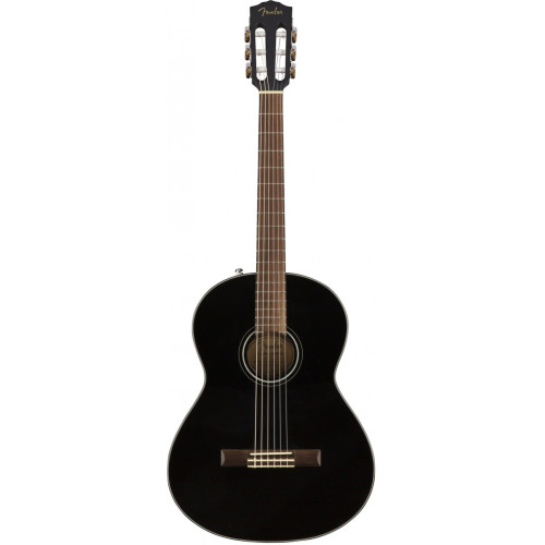 Fender CN-60S BLK классическая гитара, цвет черный Fender CN-60S BLK классическая гитара, цвет черный