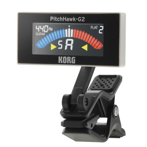 Korg AW-3G2-WH PitchHawk тюнер с креплением на гитару Korg AW-3G2-WH PitchHawk тюнер с креплением на гитару