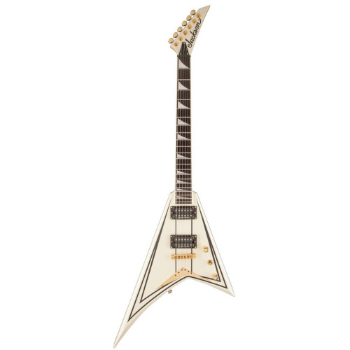 Jackson Pro Series RRT-3 Ivory W/ Black Pinstripes электрогитара Jackson Pro Series RRT-3 Ivory W/ Black Pinstripes электрогитара