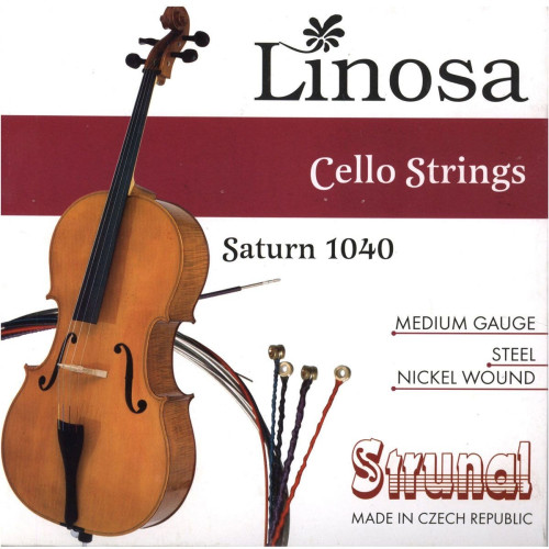 Strunal Saturn 1040 3/4 комплект струн для уменьшенной виолончели 3/4 Strunal Saturn 1040 3/4 комплект струн для уменьшенной виолончели 3/4