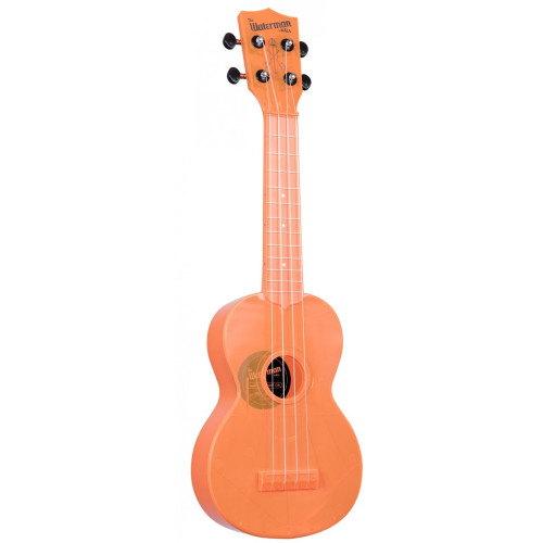 Waterman by Kala KA-SWF-OR Fluorescent Orange, Soprano Ukulele укулеле сопрано, цвет флуоресцентный оранжевый Waterman by Kala KA-SWF-OR Fluorescent Orange, Soprano Ukulele укулеле сопрано, цвет флуоресцентный оранжевый