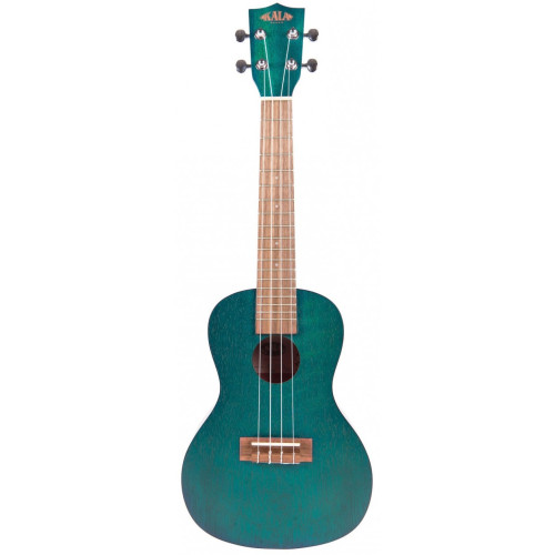 Kala KA-CEMB Concert Exotic Mahogany Blue Ukulele укулеле, концерт, цвет морской волны Kala KA-CEMB Concert Exotic Mahogany Blue Ukulele укулеле, концерт, цвет морской волны