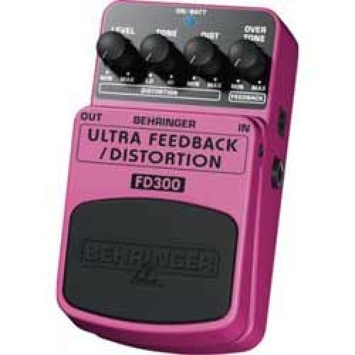 Behringer FD300 Ultra Feedback/Distortion гитарный эффект Behringer FD300 Ultra Feedback/Distortion гитарный эффект