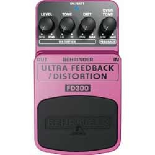 Behringer FD300 Ultra Feedback/Distortion гитарный эффект Behringer FD300 Ultra Feedback/Distortion гитарный эффект