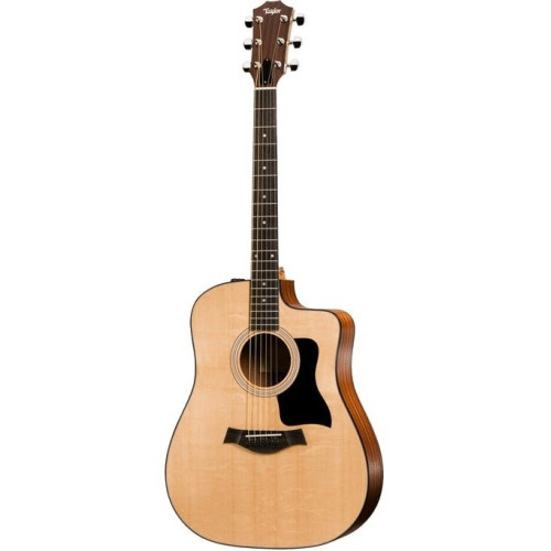 Taylor 110ce 100 Series гитара электроакустическая, форма корпуса дредноут, мягкий чехол