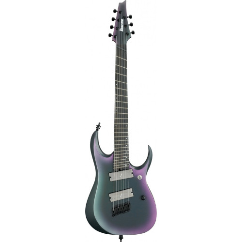 Ibanez RGD71ALMS-BAM Axion Label RGD 7-String Multi Scale электрогитара 7-струнная, цвет матовый черный / фиолетовый, зеленый отлив Ibanez RGD71ALMS-BAM Axion Label RGD 7-String Multi Scale электрогитара 7-струнная, цвет матовый черный / фиолетовый, зеленый отлив