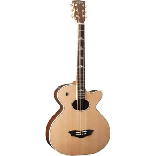 Washburn WB200SCEK электроакустическая гитара Baby Jumbo, цвет натуральный