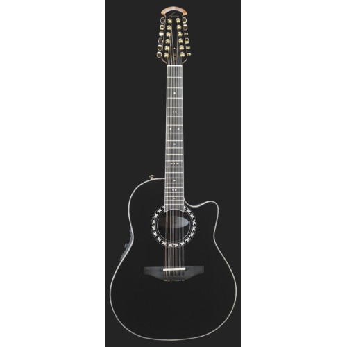 Ovation 6756LX-5 LEGEND 12-струнная электроакустическая гитара с кейсом, цвет черный Ovation 6756LX-5 LEGEND 12-струнная электроакустическая гитара с кейсом, цвет черный