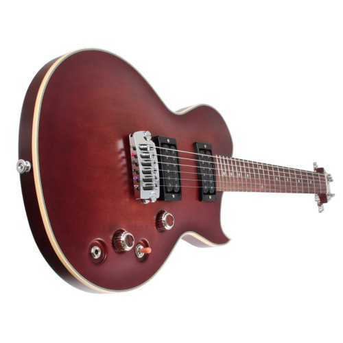 Aria PE-1500RI гитара электрическая, цвет коричневый мореный