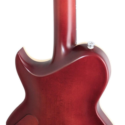 Aria PE-1500RI гитара электрическая, цвет коричневый мореный
