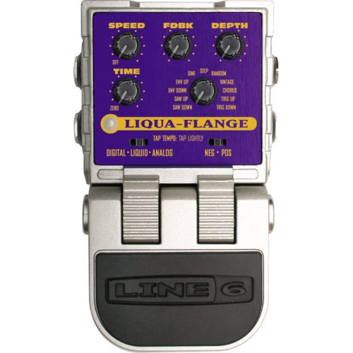 Line 6 LIQUA FLANGE PEDAL моделирующая педаль Line 6 LIQUA FLANGE PEDAL моделирующая педаль