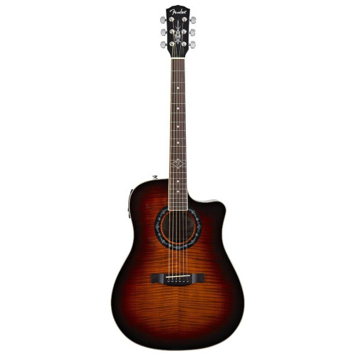 Fender T-Bucket 300CE 3-Color Sunburst Flame Maple электро-акустическая гитара Fender T-Bucket 300CE 3-Color Sunburst Flame Maple электро-акустическая гитара