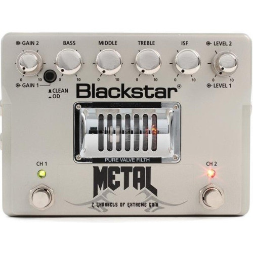 Blackstar HT-Metal ламповая педаль дисторшн двухканальная Blackstar HT-Metal ламповая педаль дисторшн двухканальная