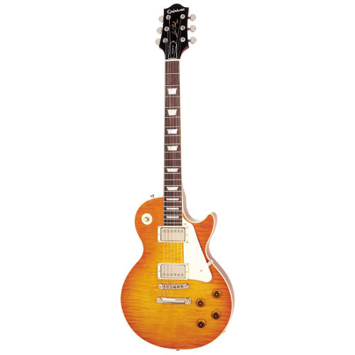 Epiphone LES PAUL STANDARD PLUS HC / CH электрогитара, цвет санбёрст, хромированая фурнитура Epiphone LES PAUL STANDARD PLUS HC / CH электрогитара, цвет санбёрст, хромированая фурнитура