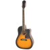 Epiphone AJ-220SCE Vintage Sunburst акустическая гитара, цвет саберст, форма джамбо Epiphone AJ-220SCE Vintage Sunburst акустическая гитара, цвет саберст, форма джамбо