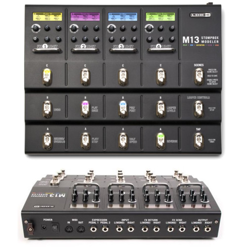 Line 6 M13 Stompbox гитарный напольный процессор-педалбоард Line 6 M13 Stompbox гитарный напольный процессор-педалбоард