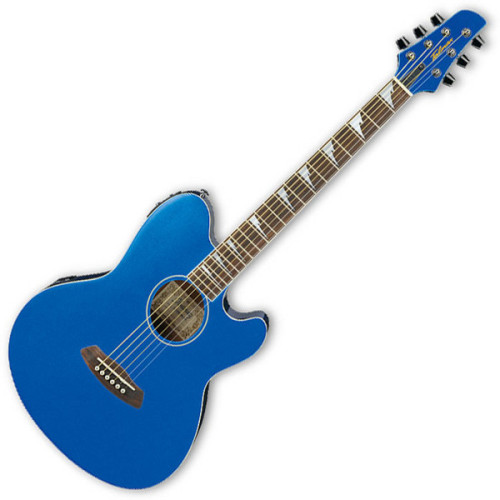 Ibanez TCY10EDX Metallic Blue электроакустическая гитара, цвет голубой Ibanez TCY10EDX Metallic Blue электроакустическая гитара, цвет голубой