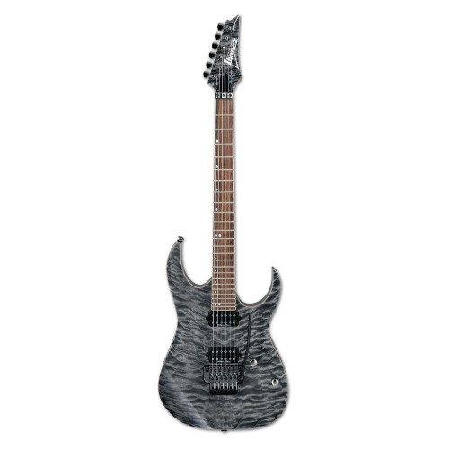 Ibanez RG920QMZ-BI электрогитара, серия Premium, цвет - черный лед Ibanez RG920QMZ-BI электрогитара, серия Premium, цвет - черный лед