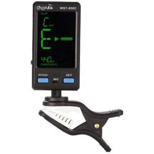 Cherub WST-650C хроматический тюнер с прищепкой Cherub WST-650C хроматический тюнер с прищепкой