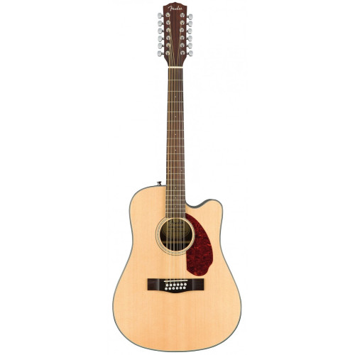 Fender CD-140SCE Dread 12 Nat W/C 12-струнная электроакустическая гитара, цвет натуральный, в комплекте кейс Fender CD-140SCE Dread 12 Nat W/C 12-струнная электроакустическая гитара, цвет натуральный, в комплекте кейс