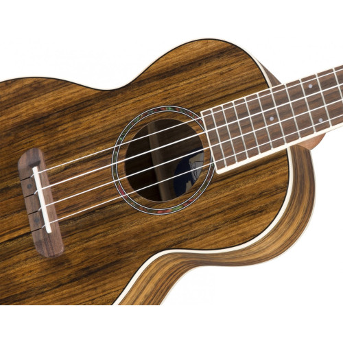 Fender Ukulele Rincon V2 OVANGKOL NAT WB укулеле тенор электроакустическое, цвет натуральный (овангкол), с чехлом Fender Ukulele Rincon V2 OVANGKOL NAT WB укулеле тенор электроакустическое, цвет натуральный (овангкол), с чехлом