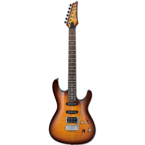Ibanez SA160FM-BBT электрогитара, цвет прозрачный коричневый сабёрст Ibanez SA160FM-BBT электрогитара, цвет прозрачный коричневый сабёрст